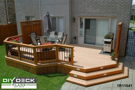 Deck Plan #1R11041 | DIY Deck Plans