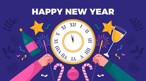Happy New Year Countdown Clock