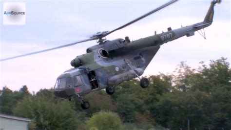 Mil Mi-8 Landing & Takeoff @ U.S. Army Garrison Baumholder, Germany ...