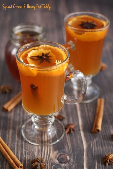 Spiced Citrus Honey Hot Toddy