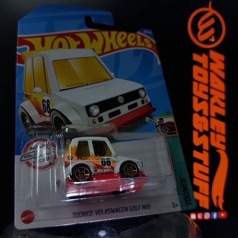Hot Wheels Tooned Ryu S Rides No Volkswagen Golf Mk Shopee Malaysia