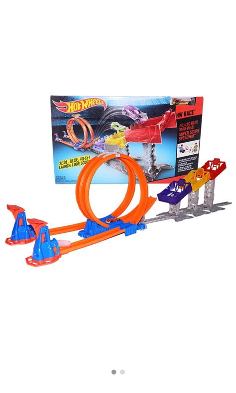 Hot Wheels Car Track Game Hobbies Toys Toys Games On Carousell