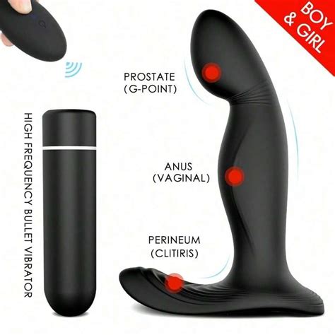 Male Adult Wearable Anal Plug Vibration Vibrator Modes Massage Anus And Prostate At The