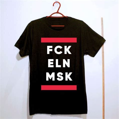 Fuck Elon Musk Camisetas Pra Levantar Bandeira