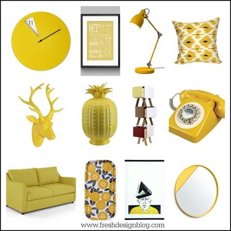 18+ Yellow Home Decor Accessories