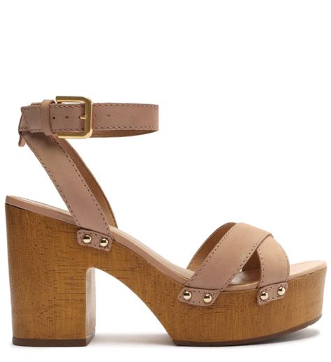 Sand Lia Salto Bloco Nude Arezzo