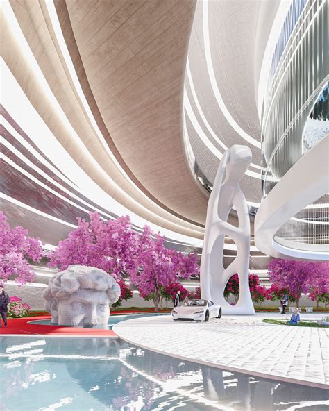 THE AGENCY METAVERSE by HOOMAN ALIARY X VELIZ ARQUITECTO - Architizer