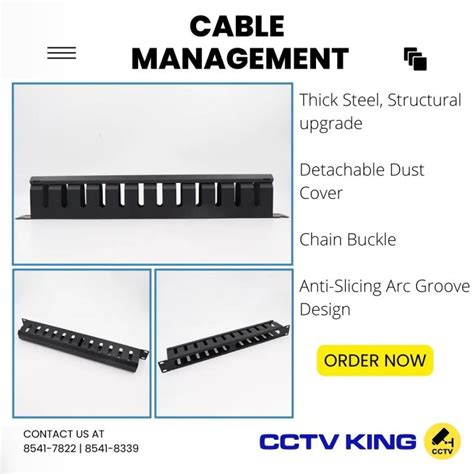 cable manager  network rack data cabinet cable management lazada ph