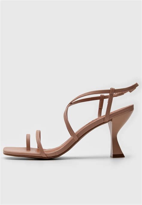 Sandália Forever Tiras Finas Nude Compre Agora Dafiti Brasil