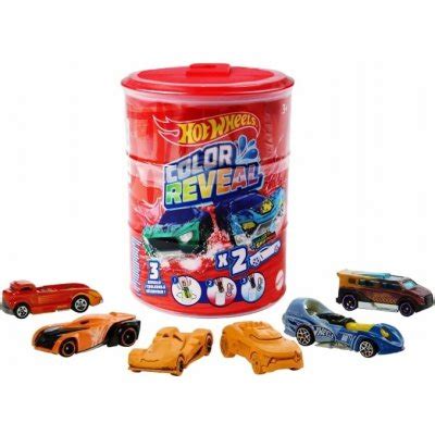 Mattel Hot Wheels Color Reveal set 2 autíčka mění barvu ve vodě od 299 Kč Heureka cz