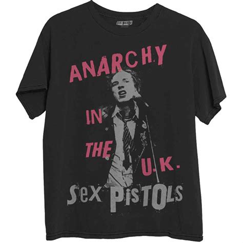 Sex Pistols Koszulka Anarchy In The Uk Black M Skie Musicwear T Shirty Bluzy