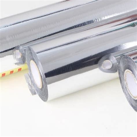 Hot Stamping Foil Metallic Silver Foil For Paper Fabrics Leather And Other Materials M X