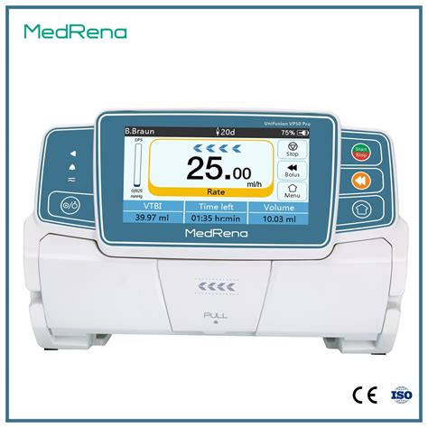 Inch Color Touch Screen Electric Portable Automatic Infusion Pump