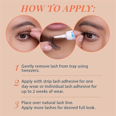 False Lashes Naked Lashes With Invisiband Pairs TAO Fruugo UK