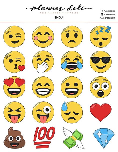 Free Emoji Printables Printable Word Searches