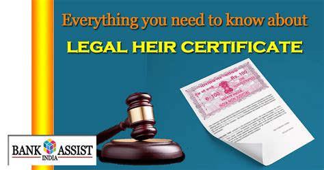 Legal Heir Certificate Everything You Need To Know