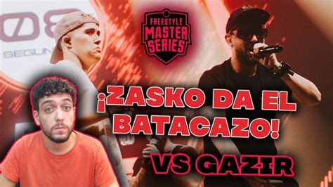 ZASKO DA LA SORPRESA vs GAZIR FMS ESPAÑA 2023 J1 YouTube