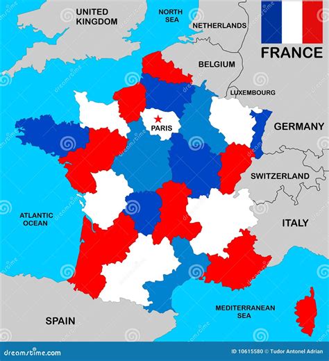 France Map Stock Illustration Illustration Of Love Arts 10615580