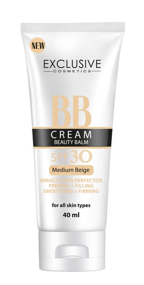 EXCLUSIVE COSMETICS, , krem BB, SPF30, Medium Beige, 40 ml | Drogeria ...