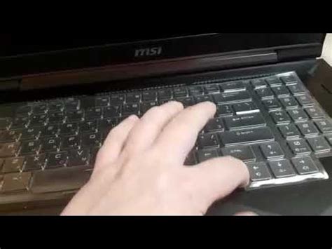 Силиконовый чехол для ноутбука - YouTube