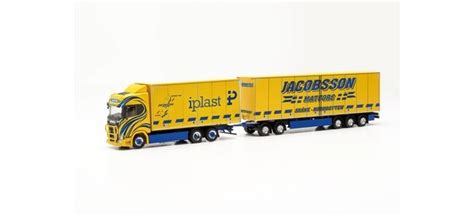 Herpa Scania Cs Hd Schwedencombi Jacobsson Schweden