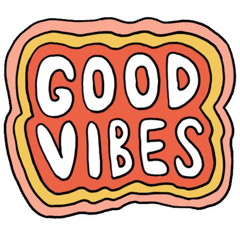 Good Vibes Positivity Sticker By Treefort Music Fest