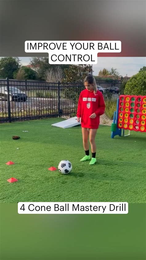 IMPROVE YOUR BALL CONTROL | Soccer skills training, Soccer workouts ...