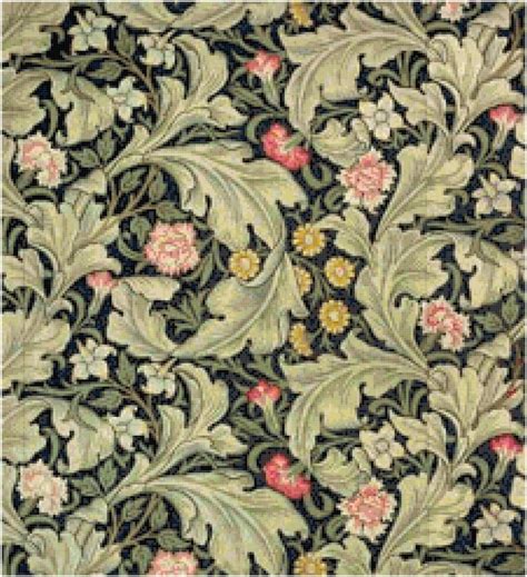 William Morris Flowers And Foliage Design Counted Cross Stitch Pattern