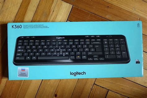 Клавиатура Logitech Wireless Keyboard K360 (920-003095) — купить по ...