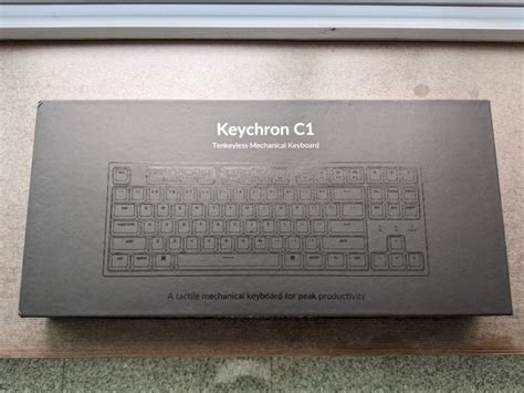 Keychron C Wired Tenkeyless Mechanical Keyboard Hot Swappable With Brown Switches On Carousell