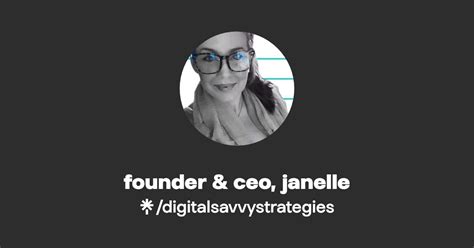 founder & ceo, janelle | Instagram, Facebook | Linktree
