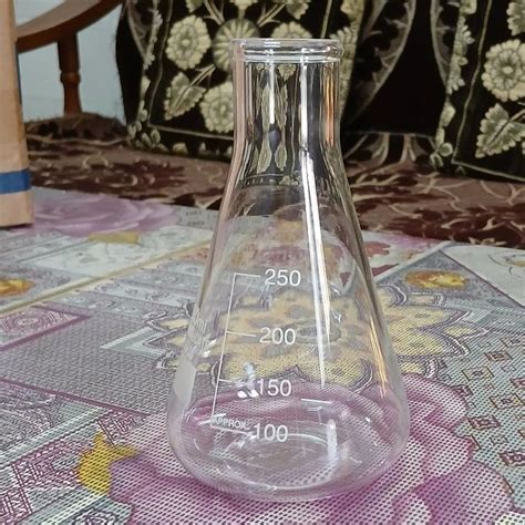 Borosilicate Glass 12inch Flask Conical 25 Ml At Rs 250 In Ambala ID