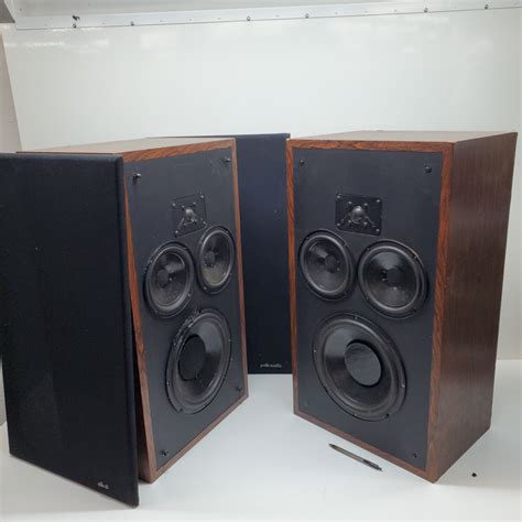 Buy The Vtg Pair Of Polk Audio 10a Speakers Untested P R Approx 16x28 In Goodwillfinds