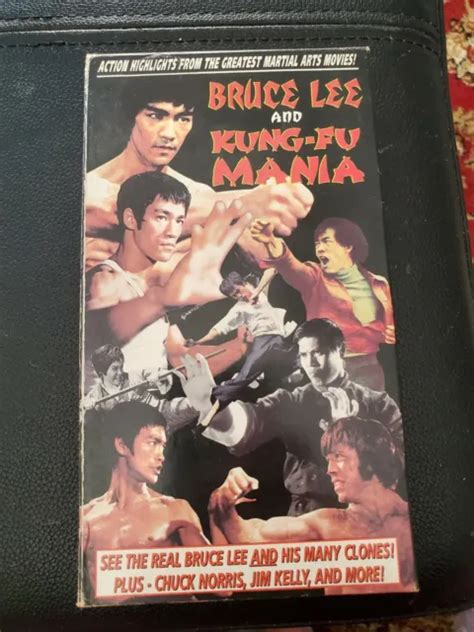 VHS BRUCE LEE Kung Fu Mania EUR 7 61 PicClick FR