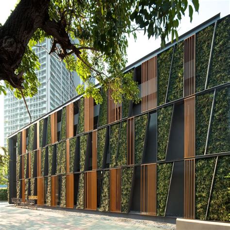 Vertical Garden | Facade architecture, Green architecture, Landscape ...