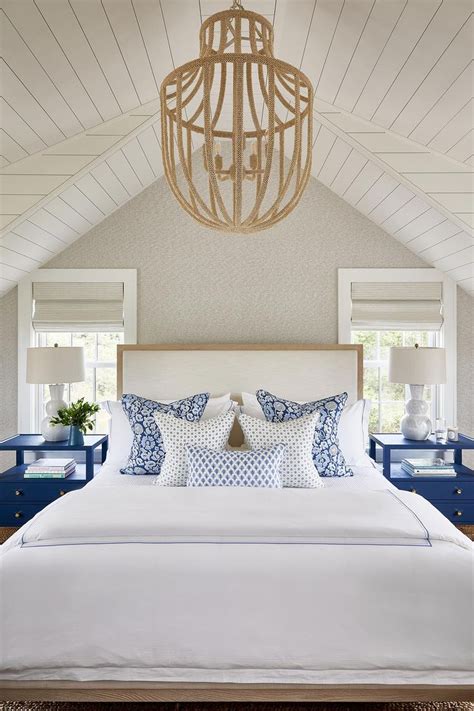 Classic Blue and White Bedroom Decor