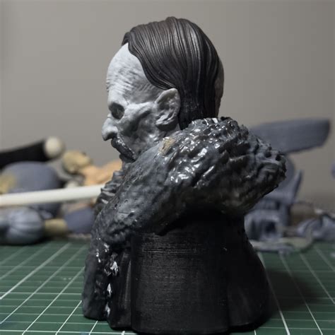 3D print Nosferatu Count Orlok 2024 Horror Movie Bust Figure • made