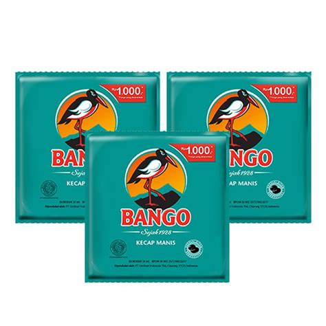 kecap bango sachet  ml karton