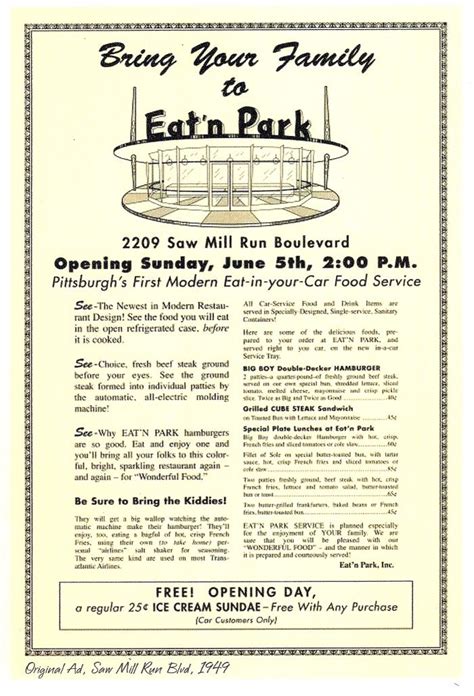 Eat 'n Park - Carrick-Overbrook Historical Society