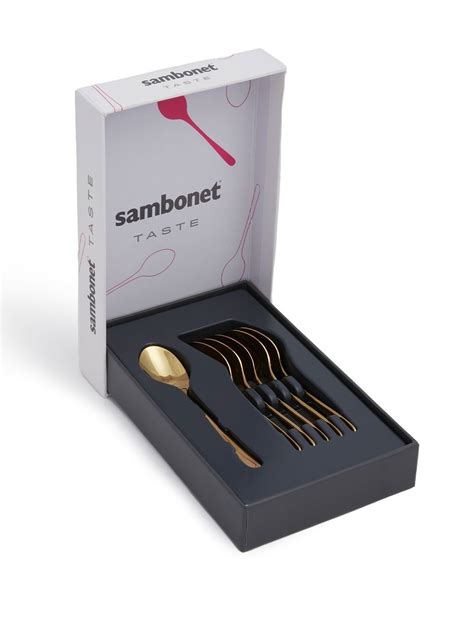 Sambonet Taste Espresso Spoon Set (6-person setting)' | Gold | FARFETCH
