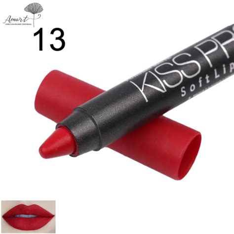 Amart MENOW Matte Kissproof Lipstick Makeup Long Lasting Effect Powdery