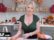 Mylf Hot Blonde Milf Gets Her Wet Pussy Stuffed With Big Throbbing Cock On Thanksgiving Xxx