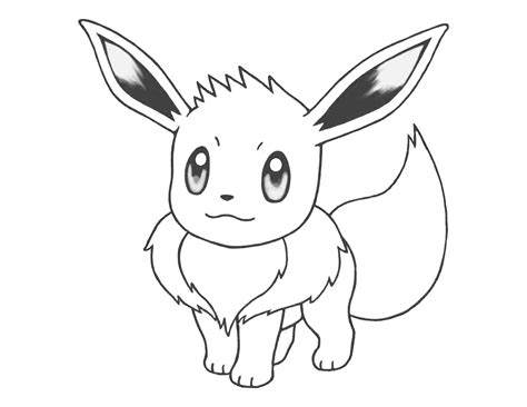 Pokemon Printable Coloring Pages Eevee