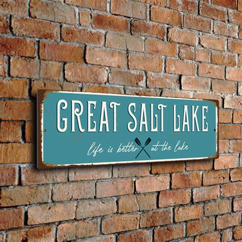 Great Salt Lake | Lake House Decor | Lake Lover Gift