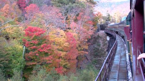 Frankenstein Trestle Aboard The Notch Train At Conway Scenic Railroad