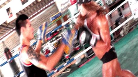 Hardcore Boxing Pt2 Penpraghai Tiangngok IFBB Pro Clips4sale