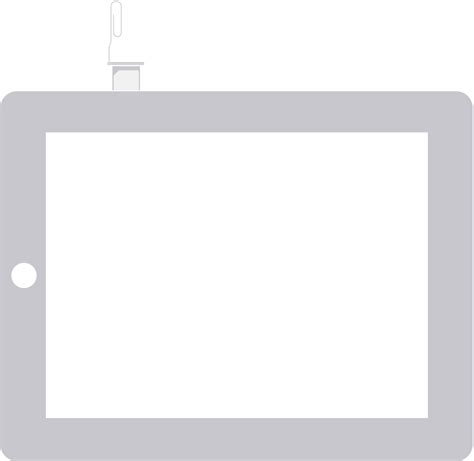 Как вставить симкарту в айпад