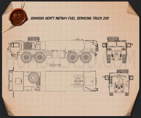 Oshkosh Blueprint Download Hum3d