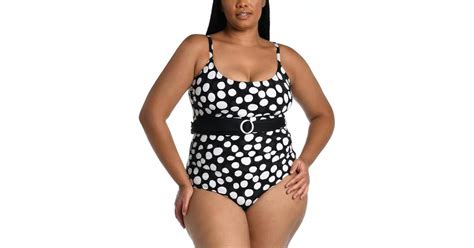 La Blanca Women S Plus Lingerie Belted One Piece Compare Prices Klarna Us