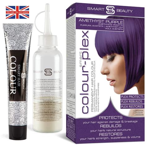 Amethyst Purple Hair Dye | Bright Purple Hair Dye Permanent - Smart ...